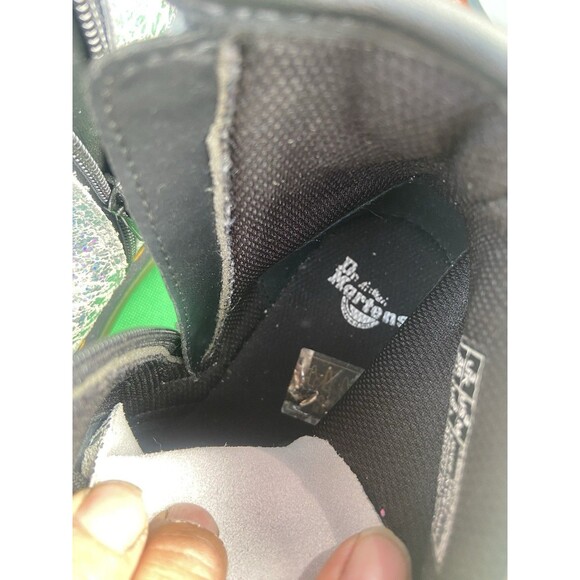 Dr. Martens Women's 1460 Pascal J Metallic Leather Boots Size 4 US New Authentic - Picture 14 of 15